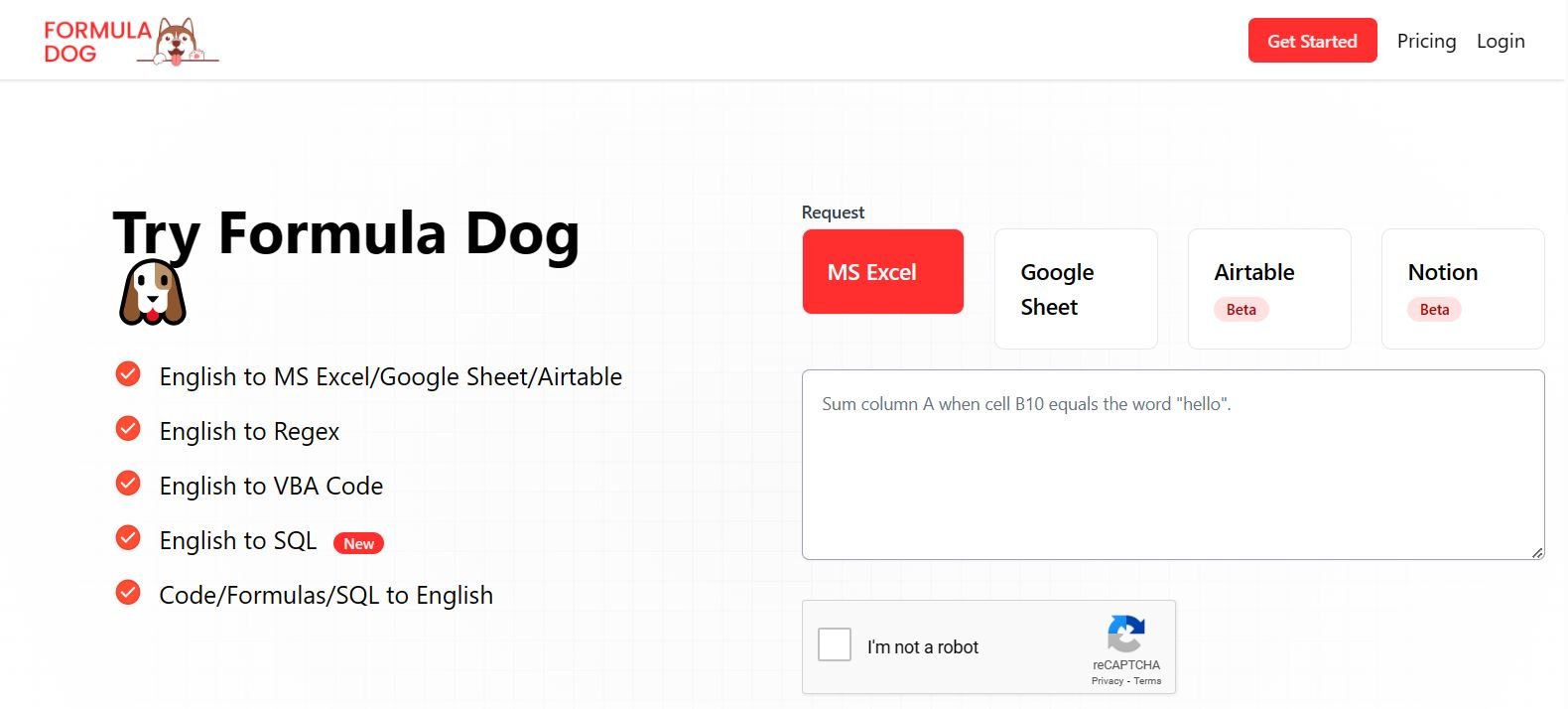 Formula Dog - AI Tool Reviews, Pricing and Alternatives In 2023