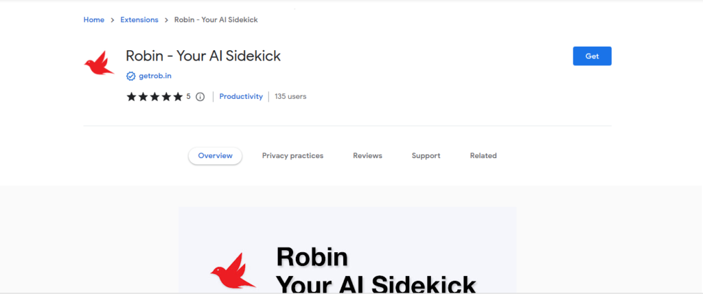 Robin - Your AI Sidekick